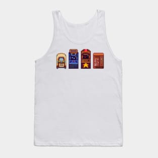 Stardew Valley Stardrop Saloon Arcade Games Tank Top